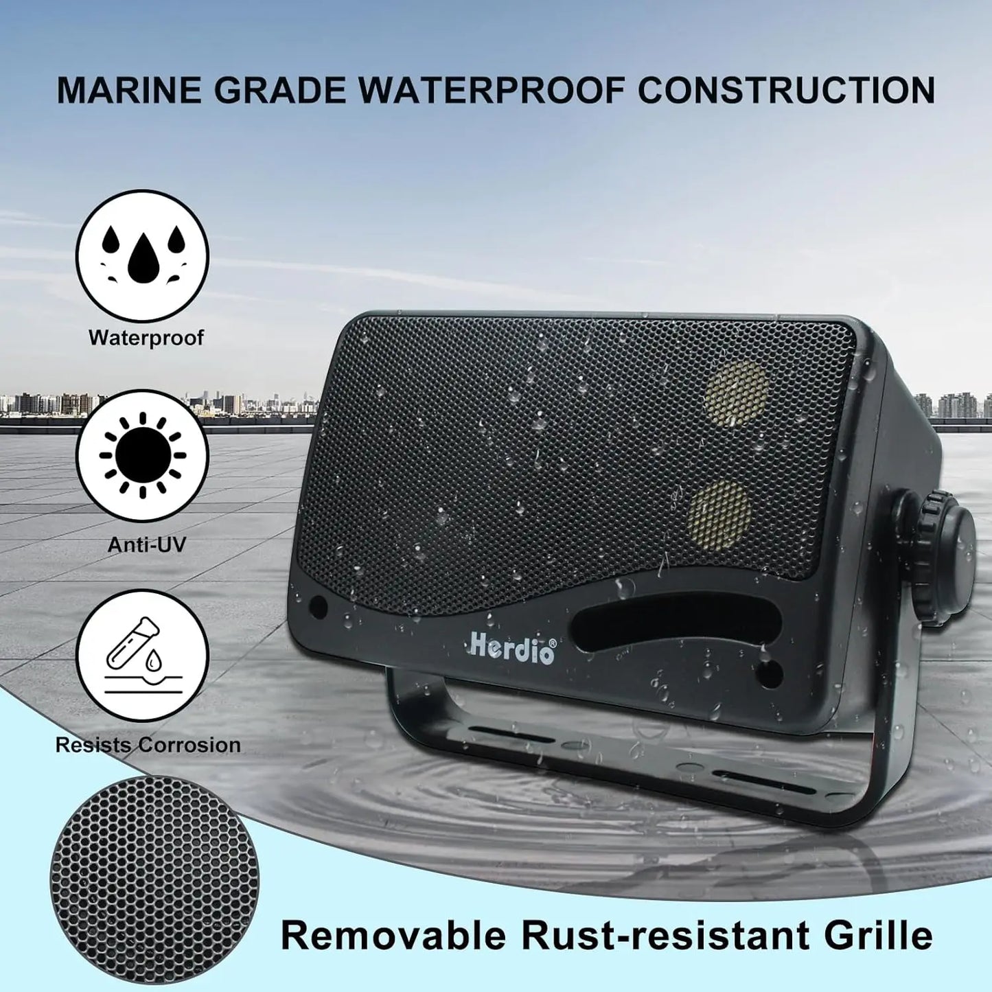 Passive Outdoor Speakers Wireless Waterproof 200W