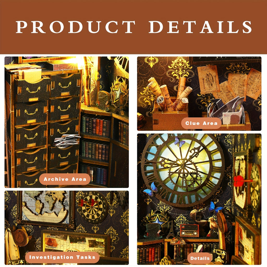 Detective Famous Agency 3D Puzzle