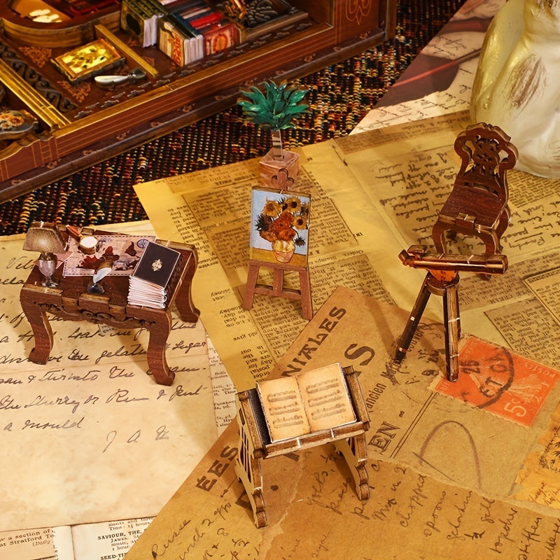 Library of Books 3D Puzzle