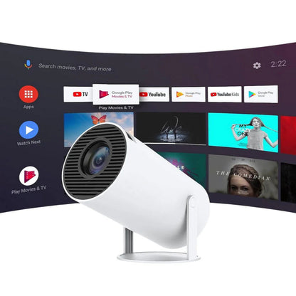 Portable Streaming Projector With USB C Fast Charging Wireless